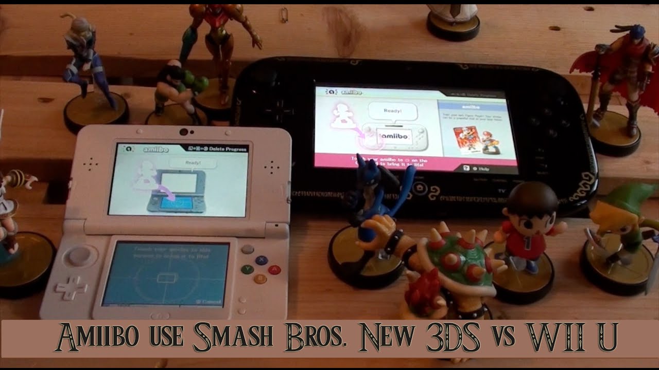 Amiibo in Super Smash Bros. for 3DS VS Wii U