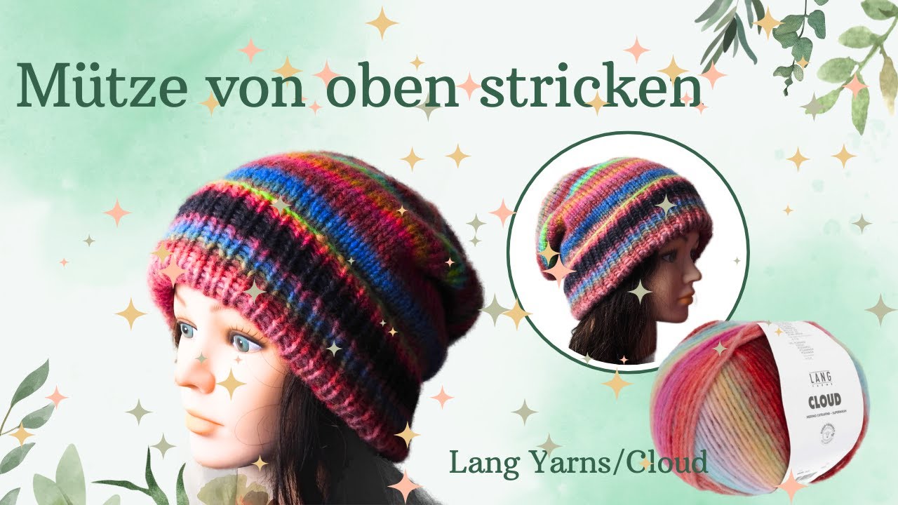 Mütze von oben stricken - so passen Mützen für alle Größen!