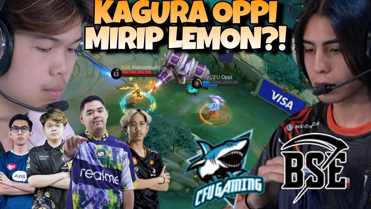 KAGURA OPPI OUTPLAYED MUSUH GINI COK !! MIRIP KAGURA LEMON ?! CFU VS BSE MATCH 1 - M7 SWISS STAGE