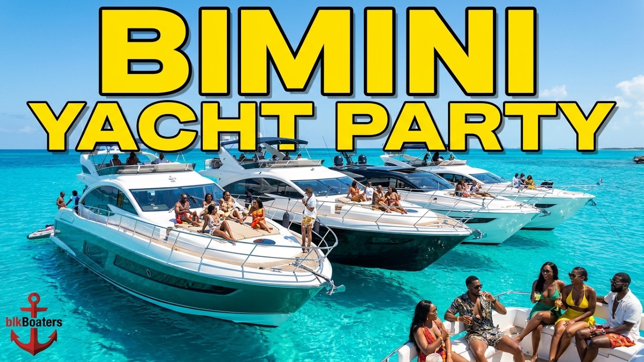 Yacht Party In Bimini Black Boaters of SOFLO