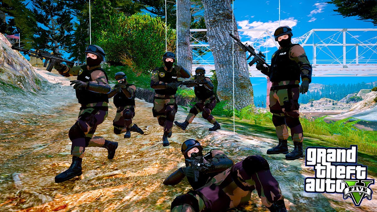 ÇALINTI FIRTINA OBÜS BASKINI! - GTA 5 POLİS ÖZEL HAREKAT MODU