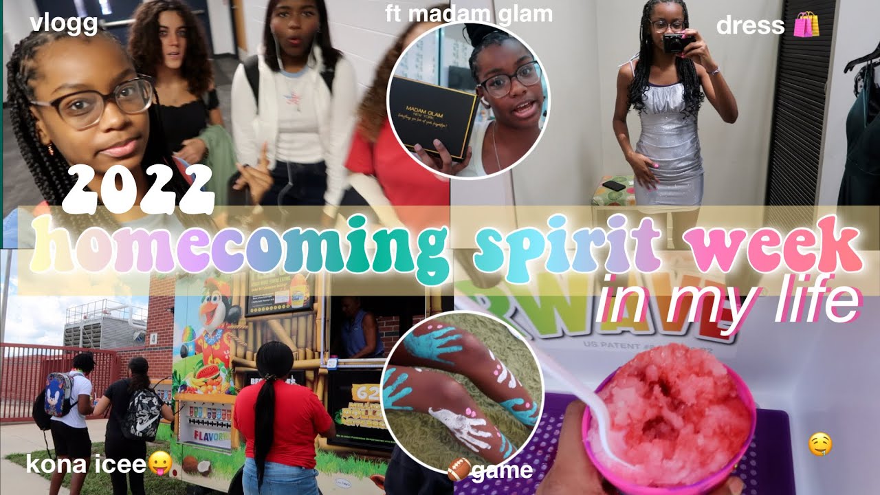 HOMECOMING SPIRIT WEEK | week in my life: outfits, football game, & more