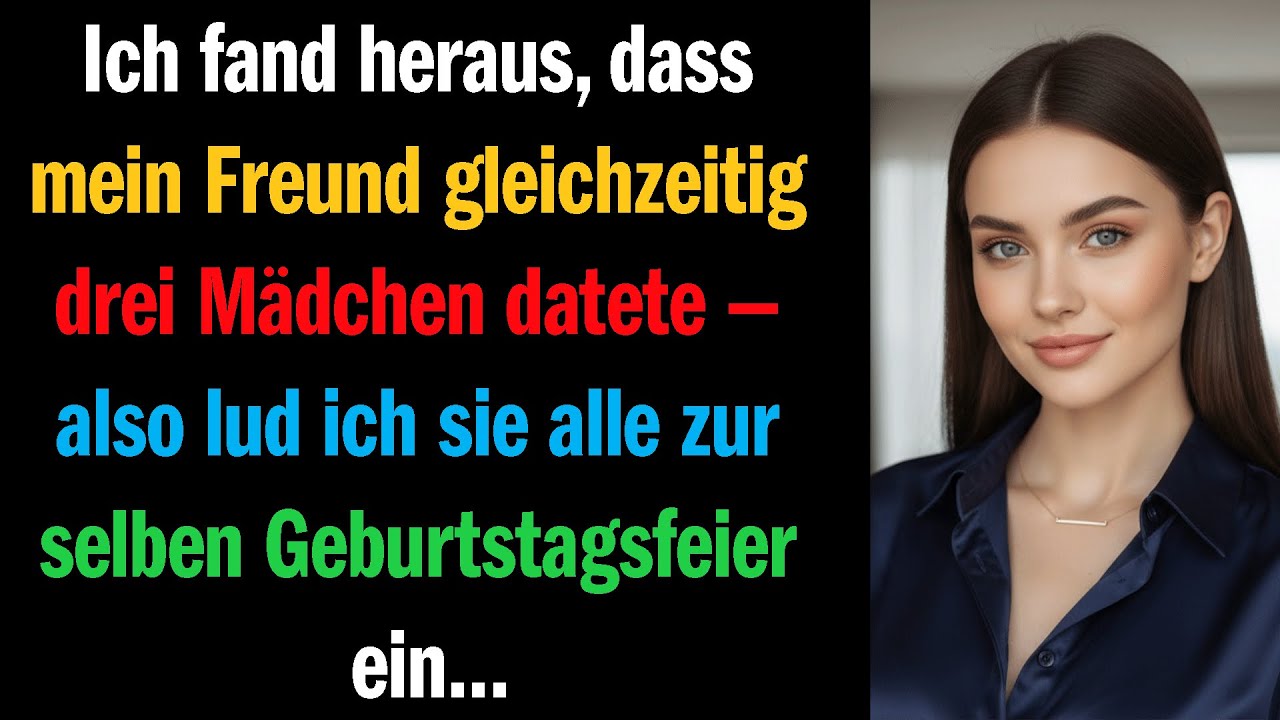 Ich fand heraus, dass mein Freund gleichzeitig drei Mädchen datete 