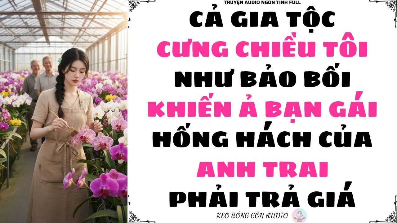 [Truyện Audio Full] CẢ GIA TỘC CƯNG CHIỀU TÔI NHƯ BẢO BỐI, KHIẾN Ả BẠN GÁI CỦA ANH TRAI PHẢI TRẢ GIÁ
