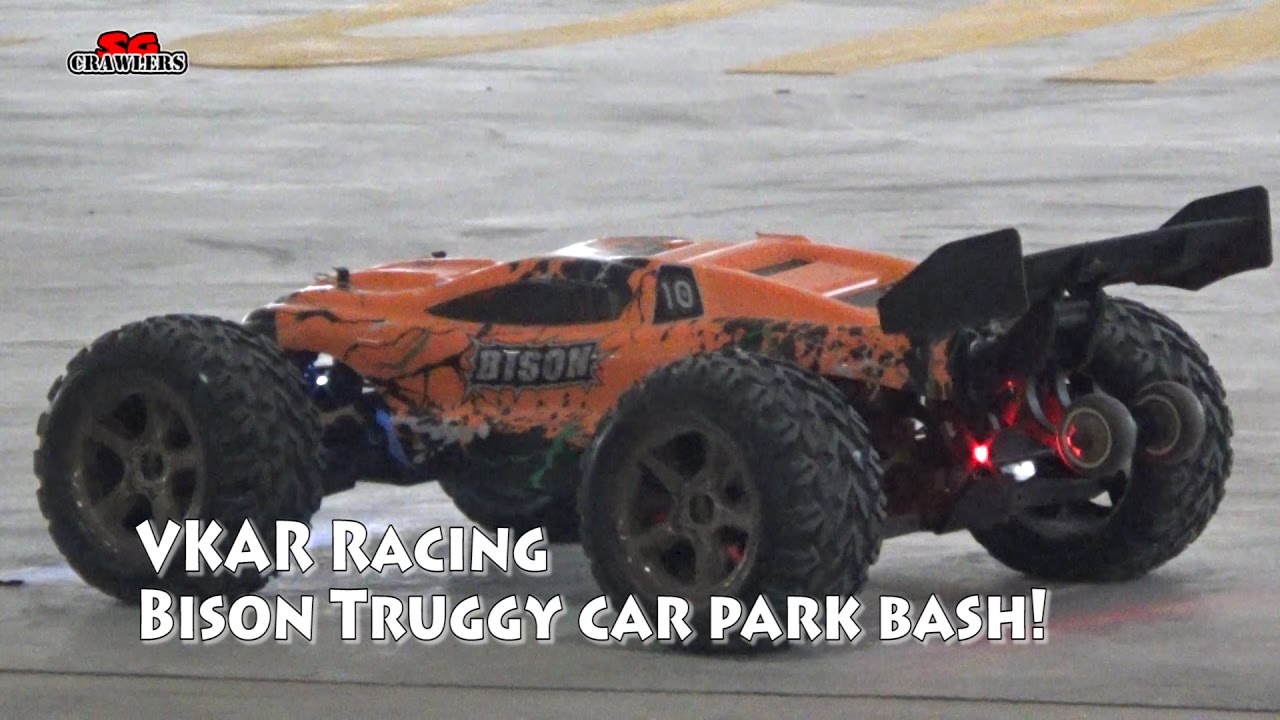 VKAR RACING BISON V2 Brushless RC Truck- RTR Car park bashing!