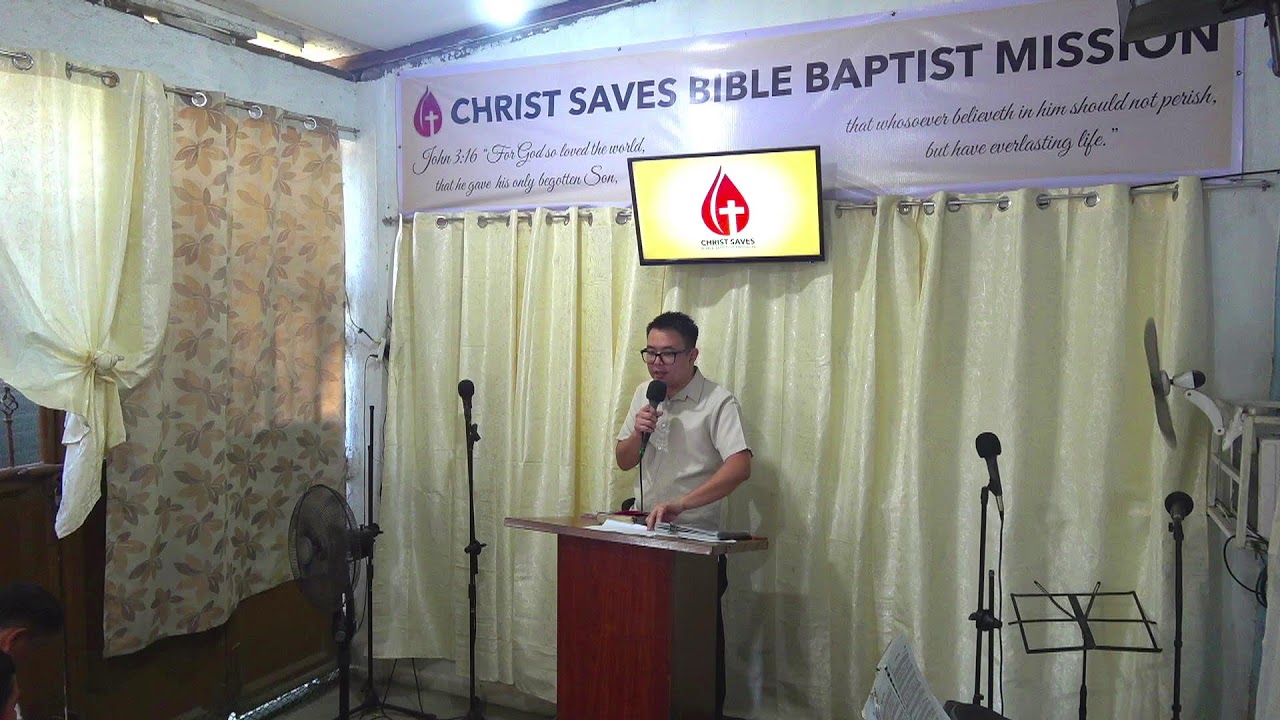 Christ Saves Bible Baptist Mission is live now