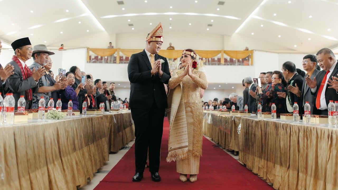 Video Liputan Pesta Adat Batak Ezra & Lilies Gedung Sopo Marpingkir Part 1