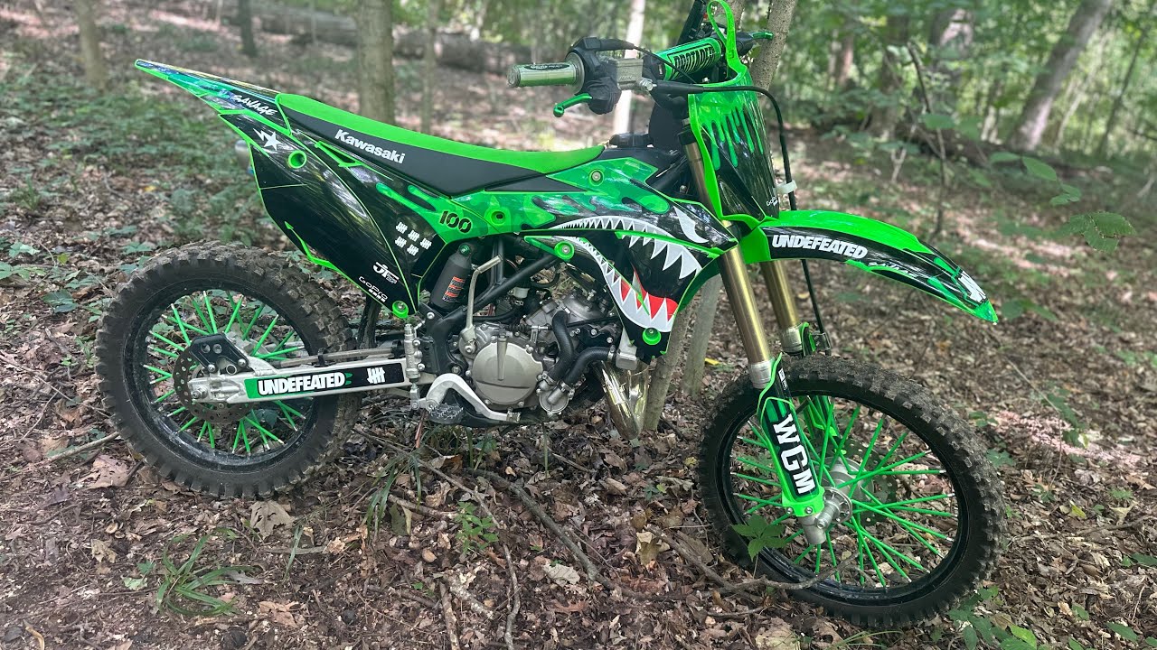 Kx100 carb replacement pt1