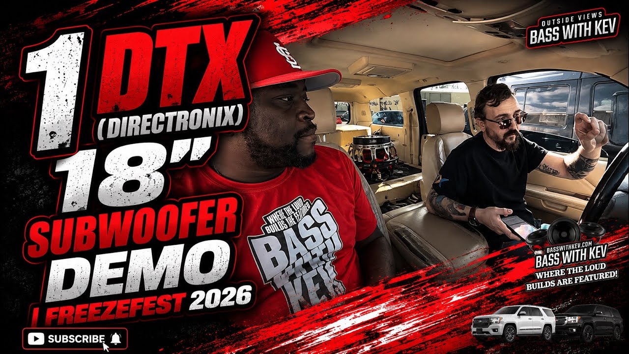 1. Демонстрация 18-дюймового сабвуфера DTX (DIRECTRONIX) | FREEZEFEST 2026