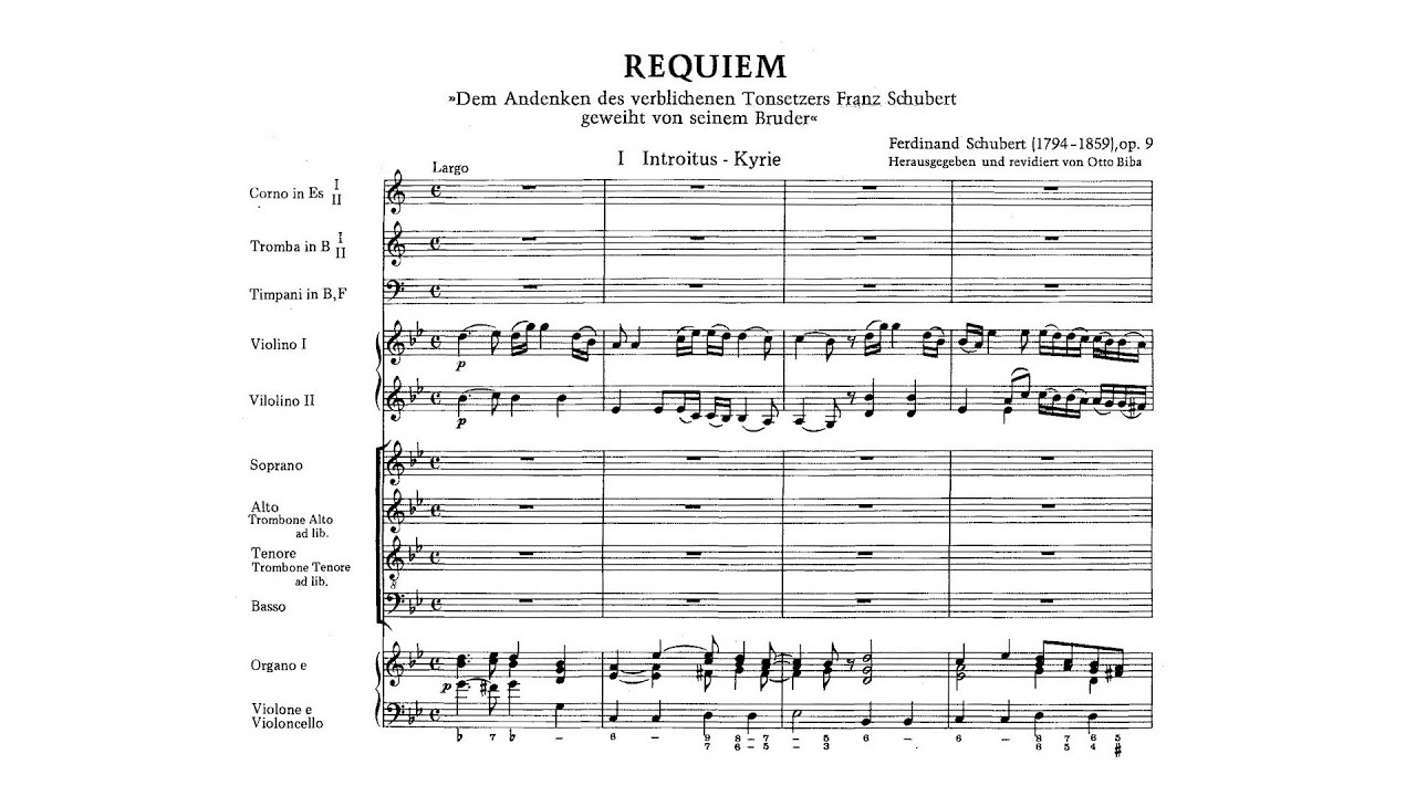 Ferdinand Schubert – Requiem