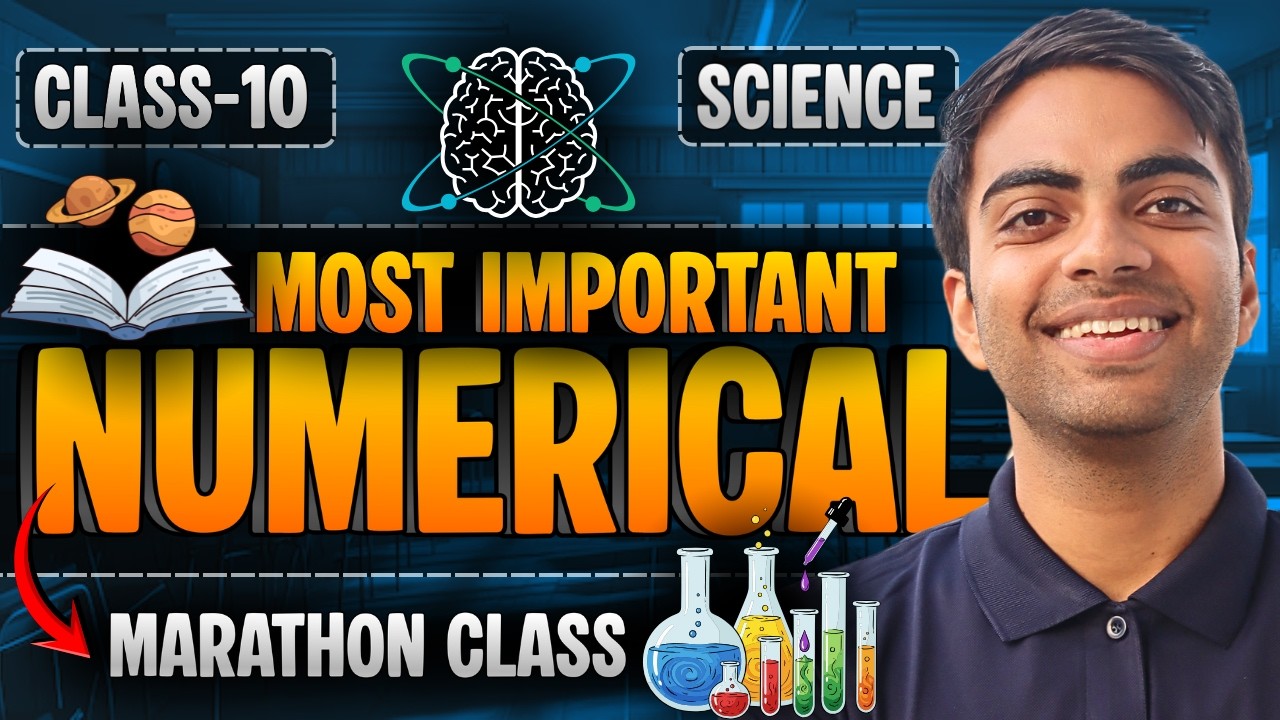 Most Important Numerical | Marathon Class | Class-10th Science | कक्षा-10 विज्ञान