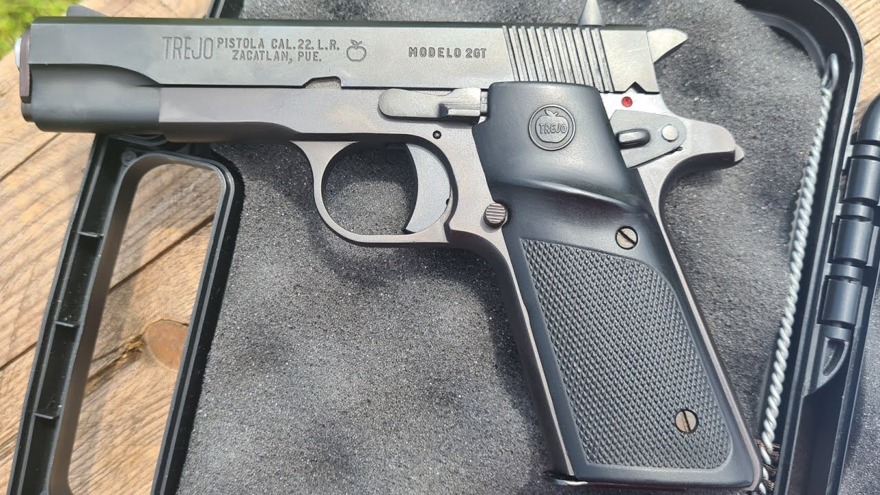 Pistola 2GT Trejo 22lr sedena Dcam