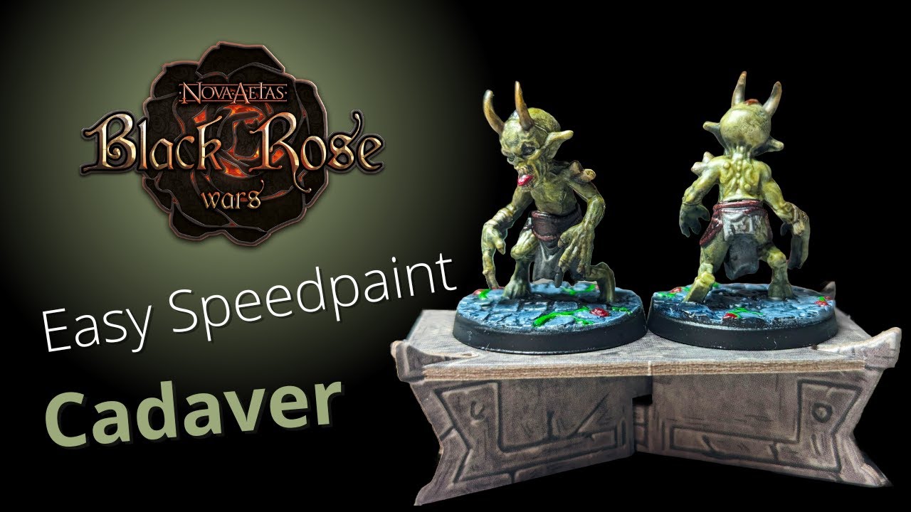 🎨Easy Speedpaint - Cadaver - Black Rose Wars Rebirth⚫🌹⚔️