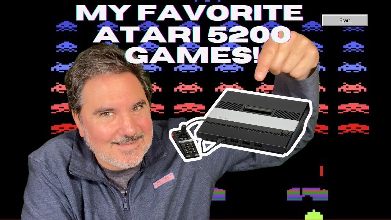 Atari 5200 Games - MY 10 FAVORITE Games