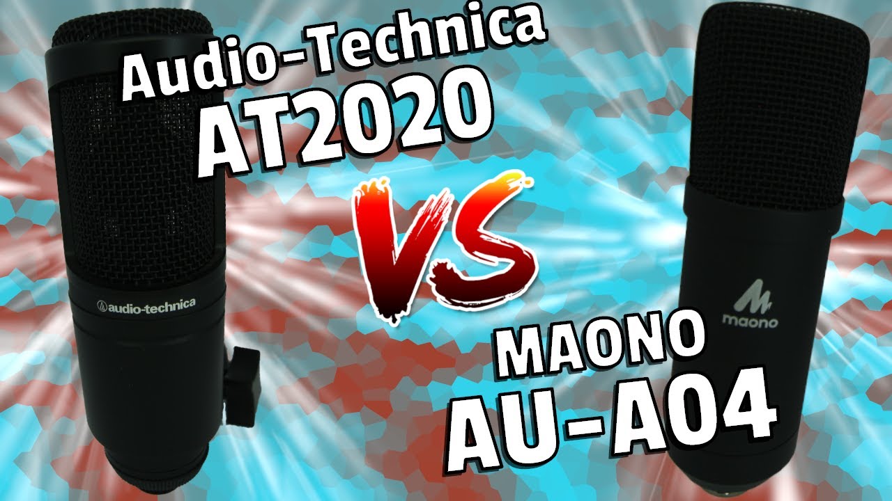 Maono AU-A04 vs AT2020, Budget USB against XLR | Mic Review & Test