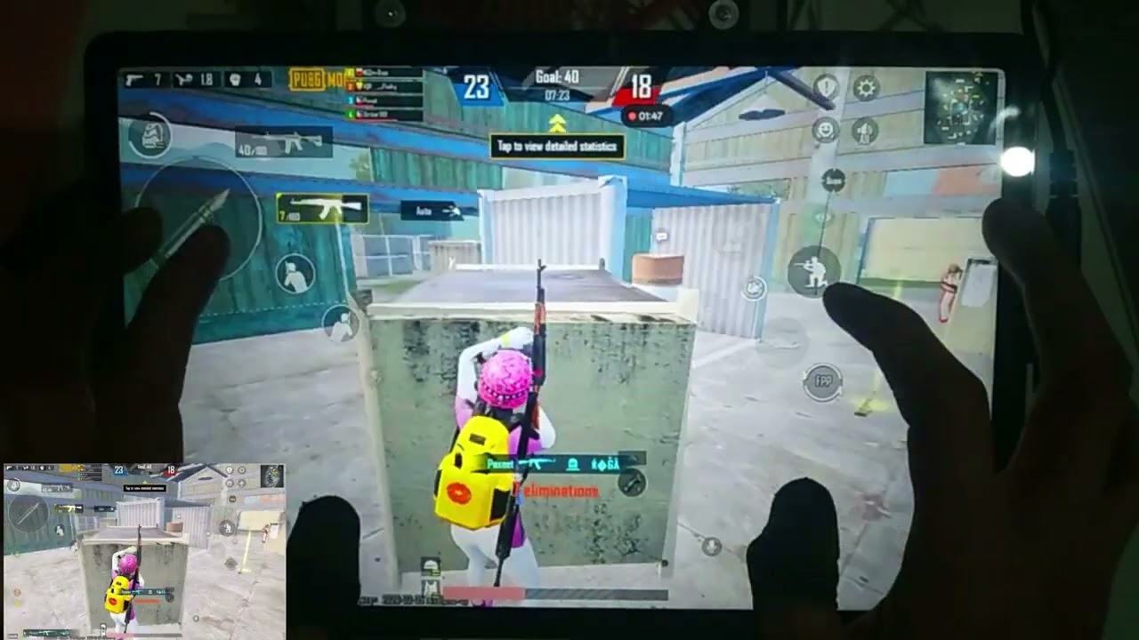 OPPO PAD SE Handcam #handcam #pubg #bgmi #Oppopadse