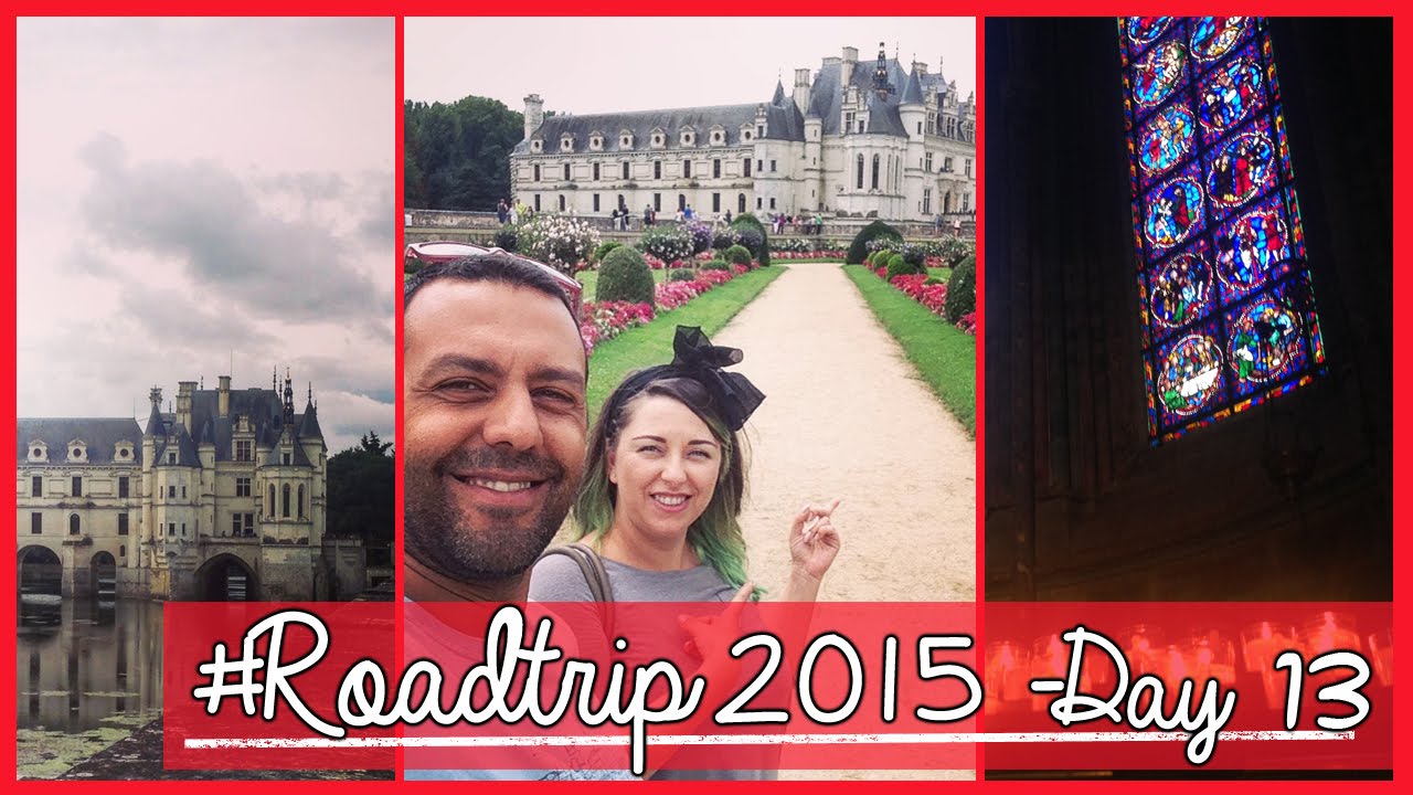 #Roadtrip2015 Vlog Day 13 - Exploring Loire (Chenonceaux castle & Tours)  | Giugizu