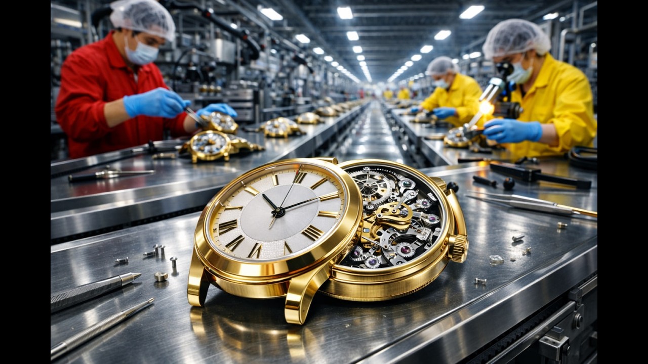 &ldquo;How $100,000 Swiss Watches Are Crafted | Inside a Luxury Watch Factory&rdquo;