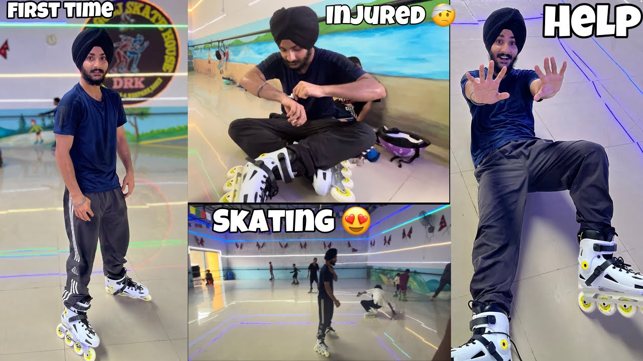 First time Skating kiya 🛼Nepal ma || Halt kharb hogi || Injured 🤕