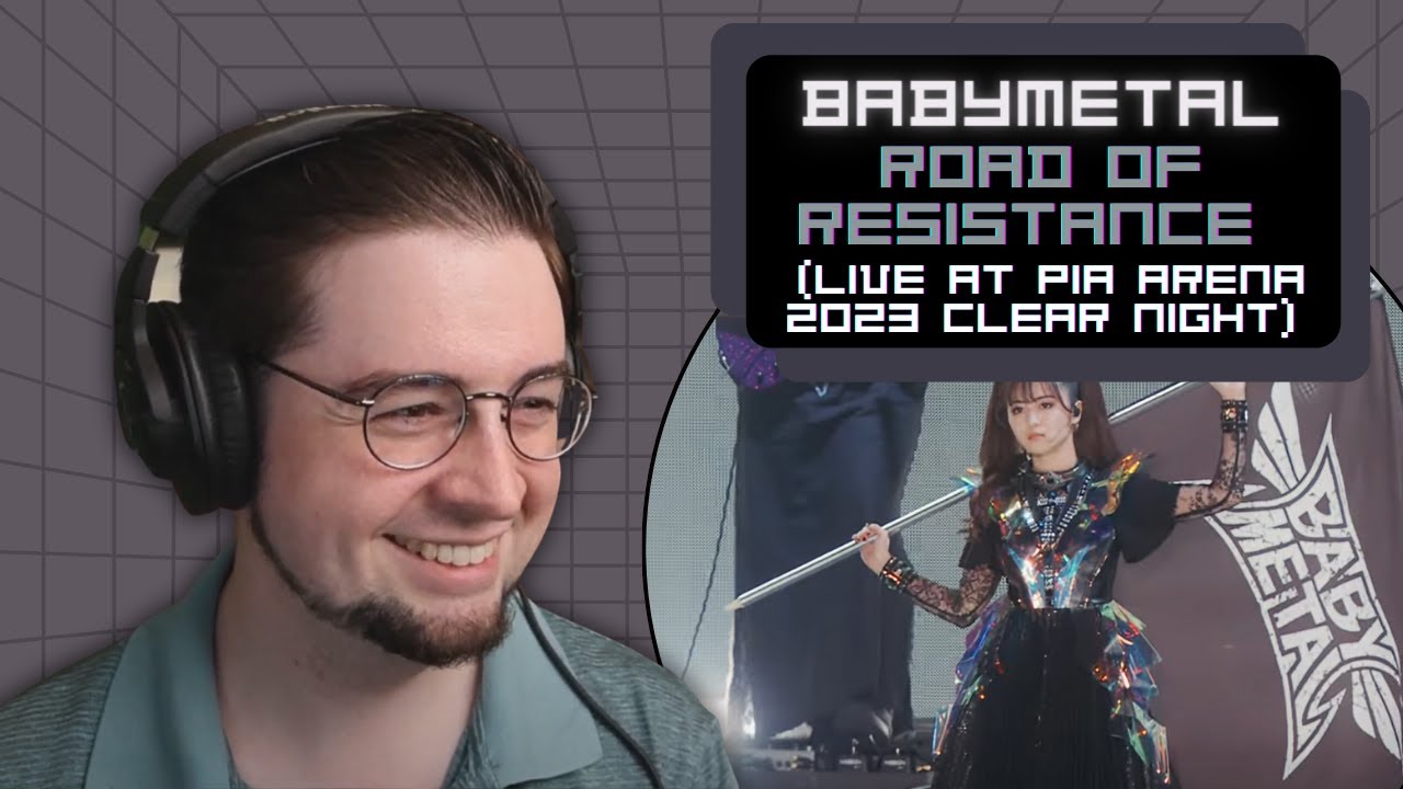 1st Time Reaction! BABYMETAL - Road of Resistance (Live at PIA Arena 2023 Clear Night)