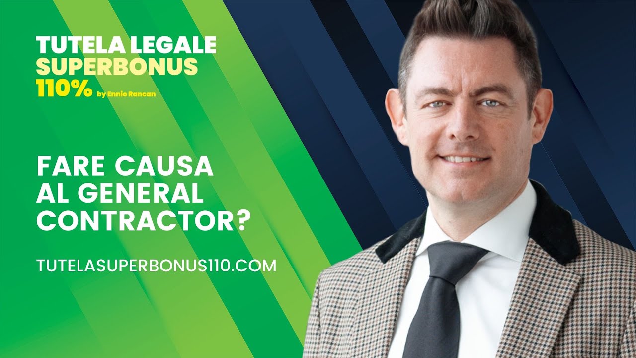 Superbonus 110: fare causa al General Contractor?