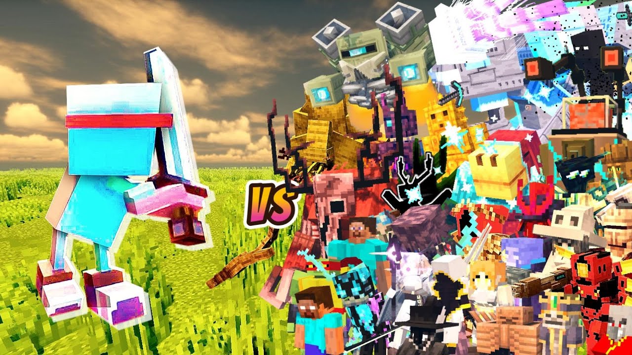 Defender vs Every Minecraft Mob Ever