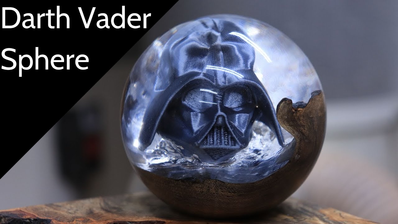 Darth Vader Resin Sphere