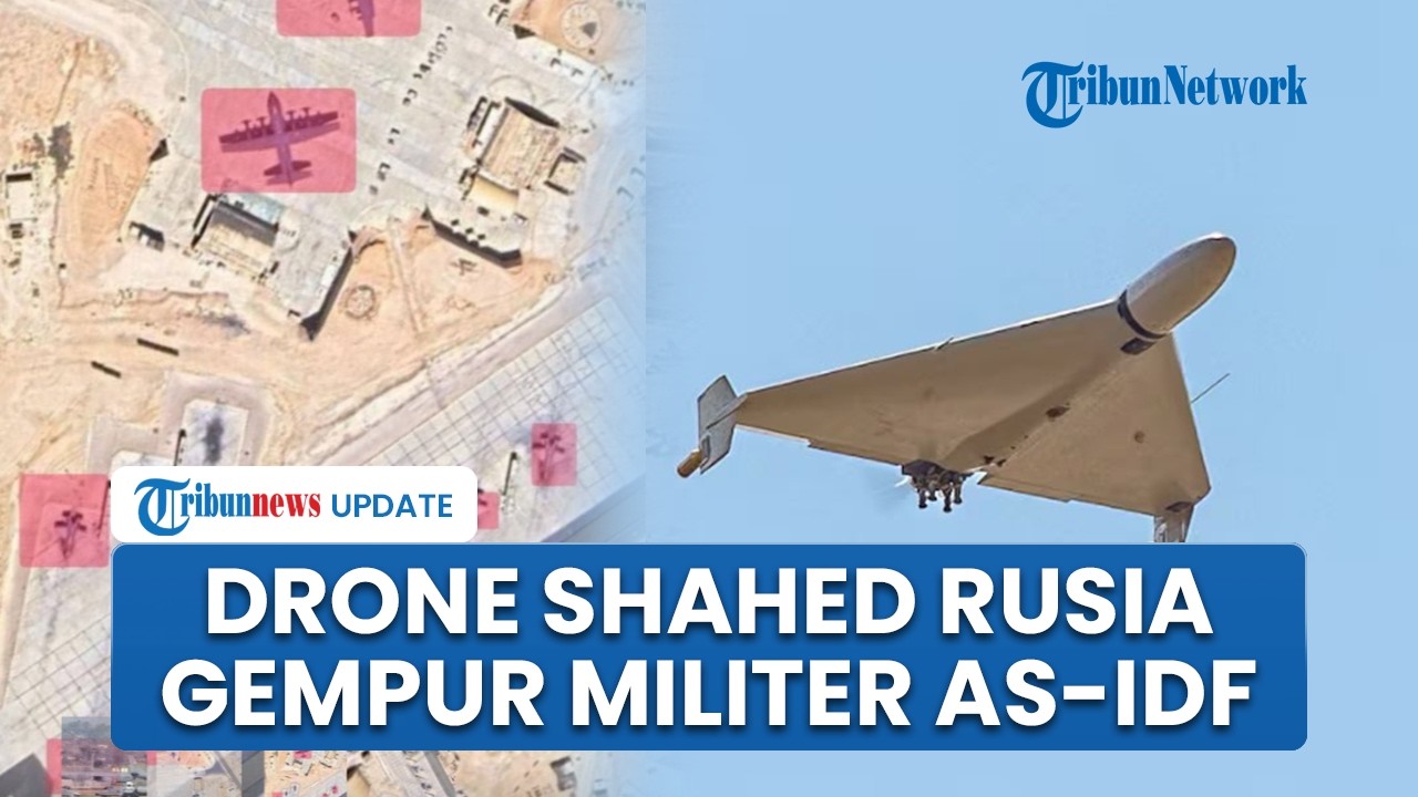 Rusia Diklaim Bantu Iran dengan Memasok Drone Shahed untuk Balas Dendam Hancurkan Militer AS-Israel