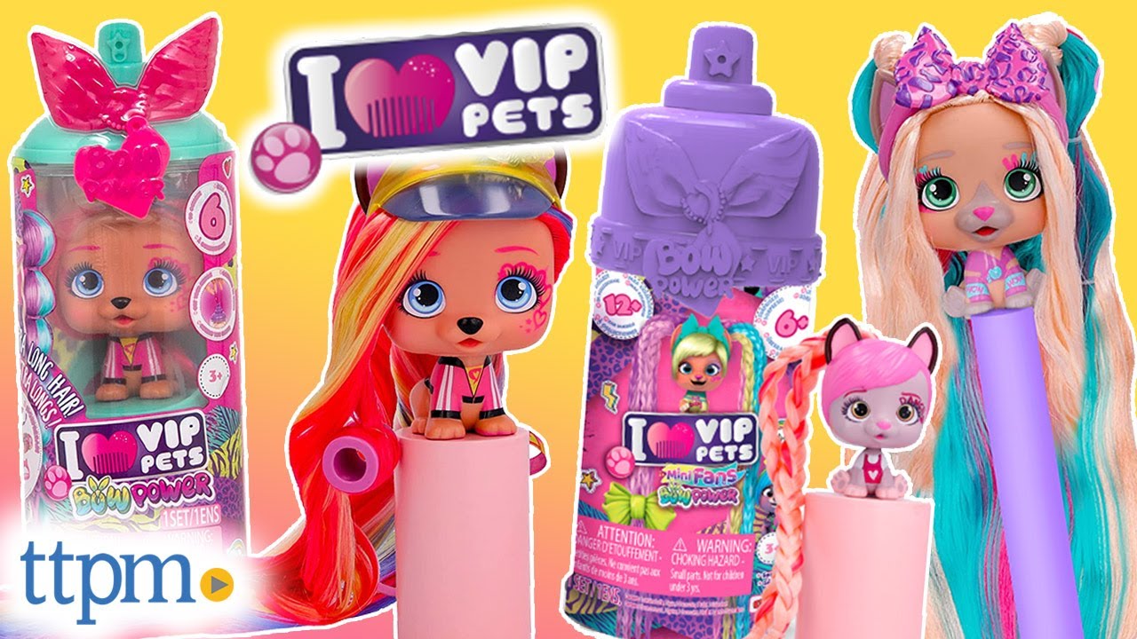 I Love VIP Pets Bow Power Series 6 and Mini Fans Series 5