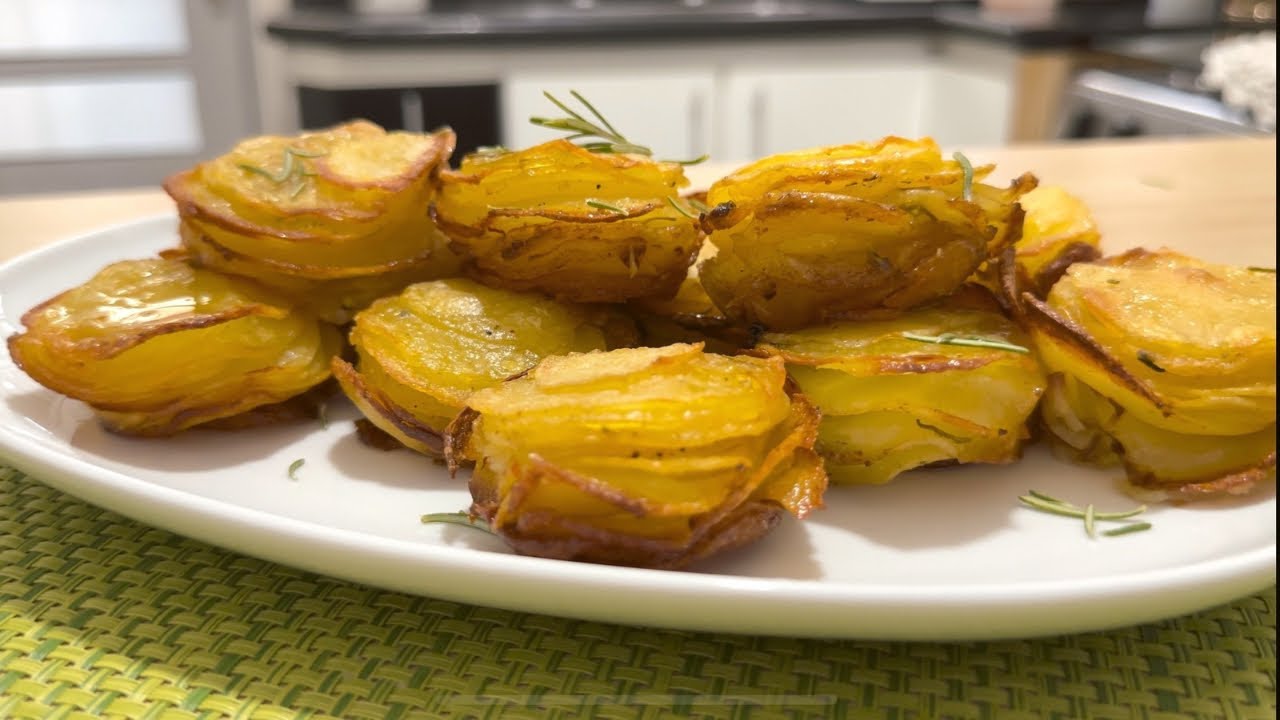 Essa receita vai te surpreender! Batata mil folhas | super fácil