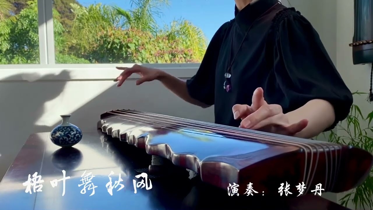 新西兰【舟中琴堂】古琴曲《梧叶舞秋风 Phoenix tree Leaves Dancing in the Autumn Wind》演奏：张梦丹 Mengdan Zhang｜NZ Guqin