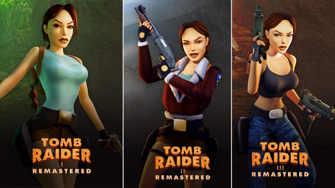 TOMB RAIDER REMASTERED 1-3 Mobile Gameplay Walkthrough (iOS Android)