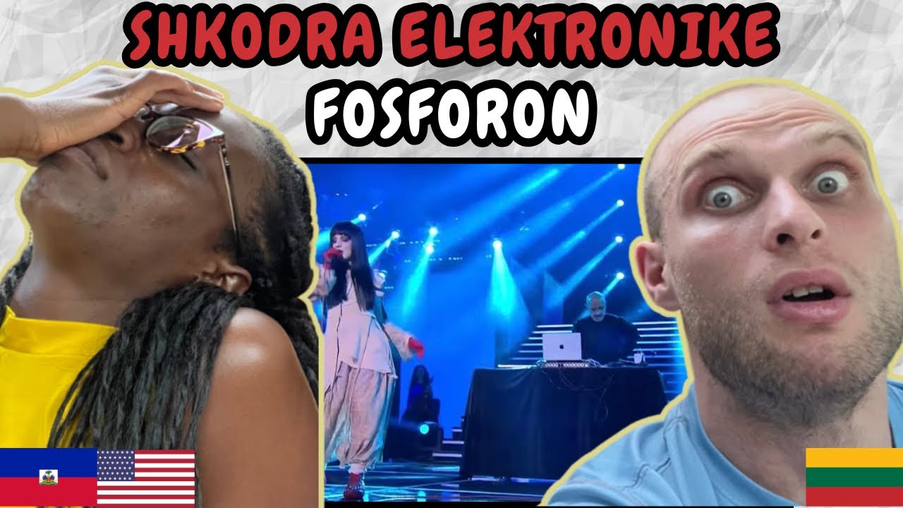 РЕАКЦИЯ НА Шкодра Электронике - Фосфорон (Живое выступление на 🇦🇱 Празднике Песни 64)