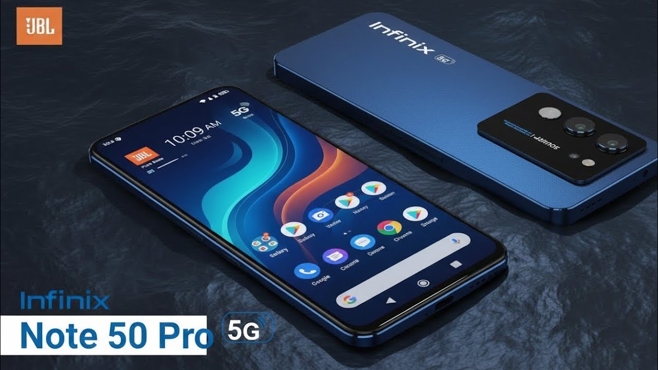 Infinix Note 50 Pro 5G – 120Hz AMOLED & Crazy Power!