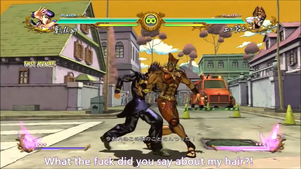 Josuke Hair Insults English Dubbed