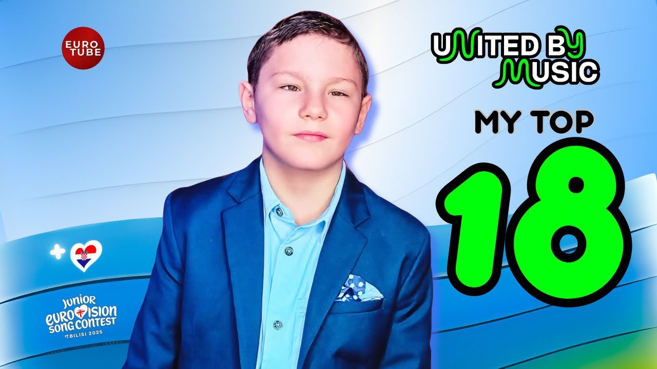Junior Eurovision 2025 My Top 18 (+ 🇭🇷)