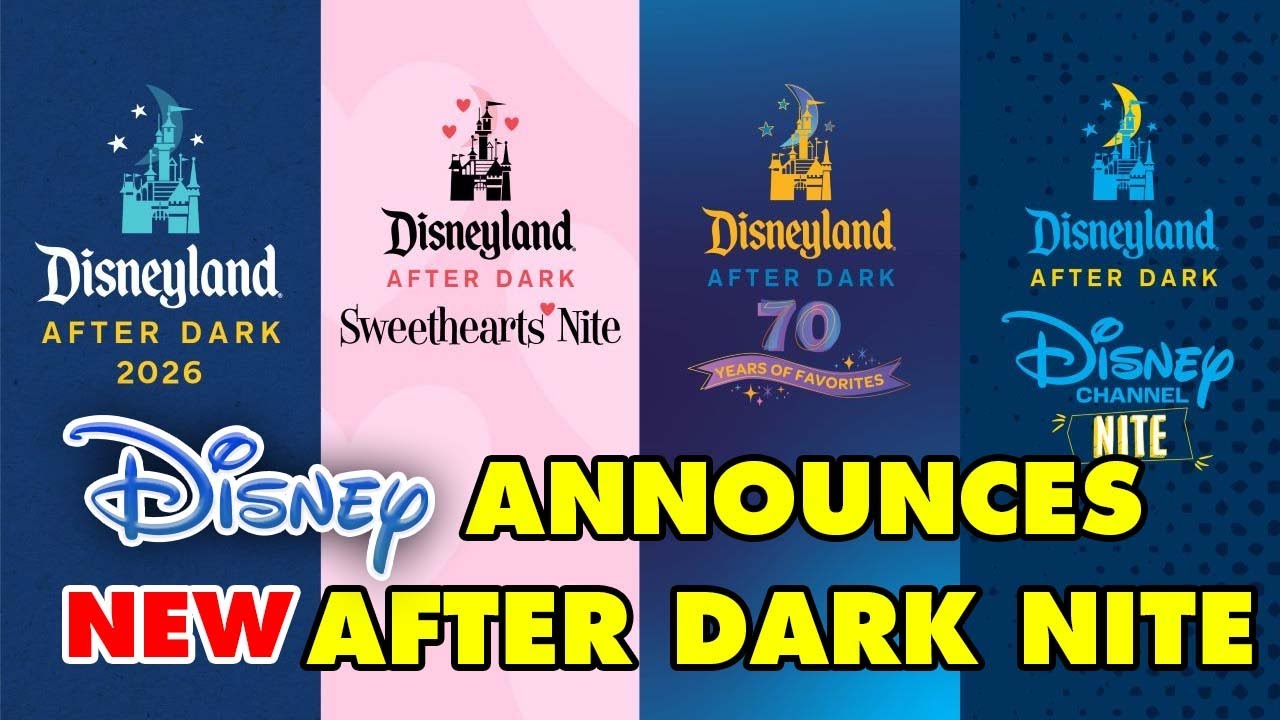 Disney announces MORE After Dark events for 2026