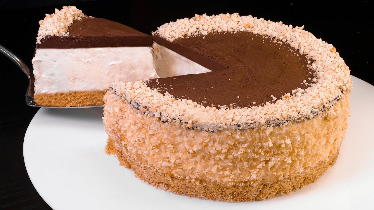 Der beste Weihnachtskuchen, den ich je gegessen habe! 5-Minuten-Rezept! Kein Backen, keine Gelatine!
