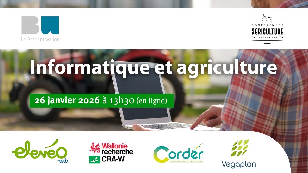 Conférence hivernale 2026 - Informatique et agriculture