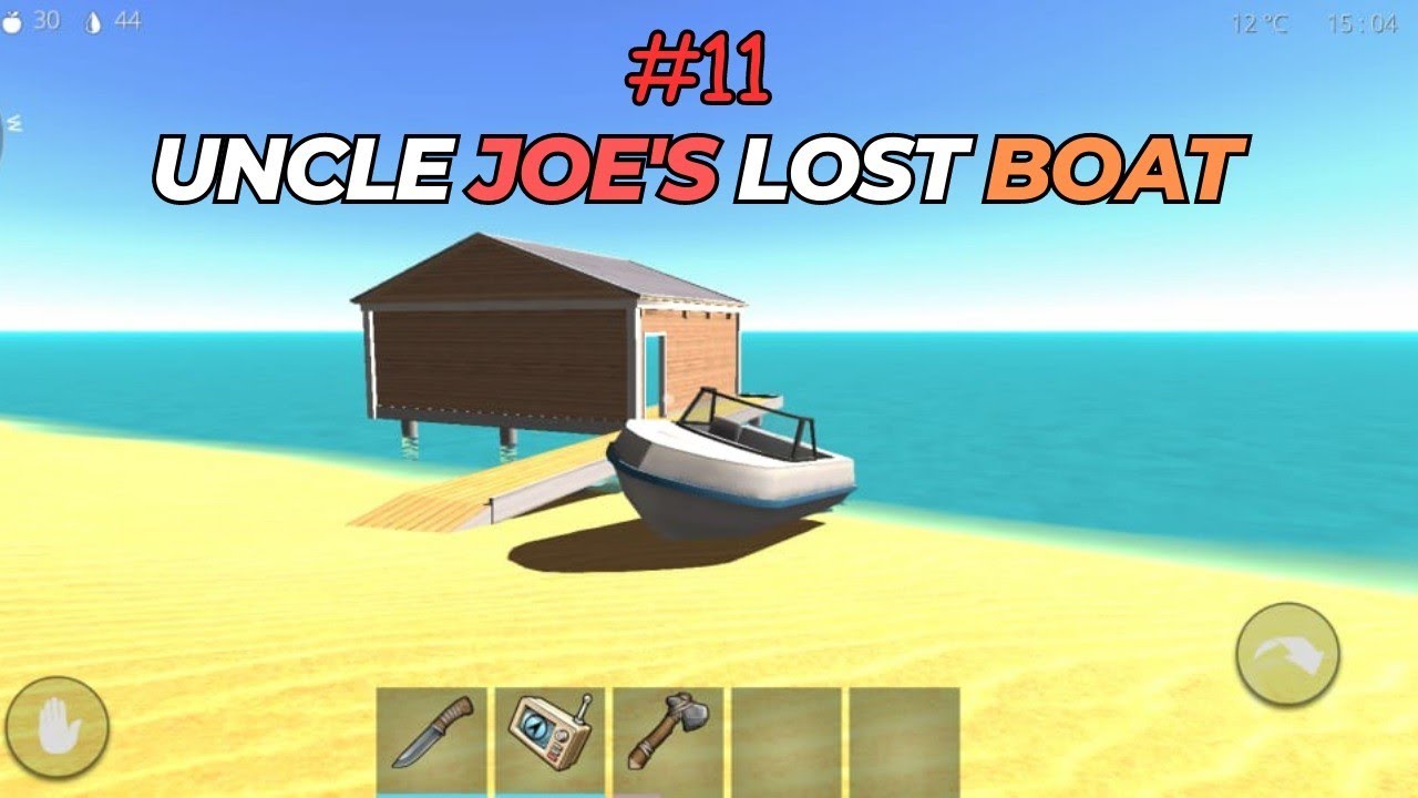 I Found the lost boat of Uncle Joe's on the island - Ocean is home 2 [ Gameplay #11]