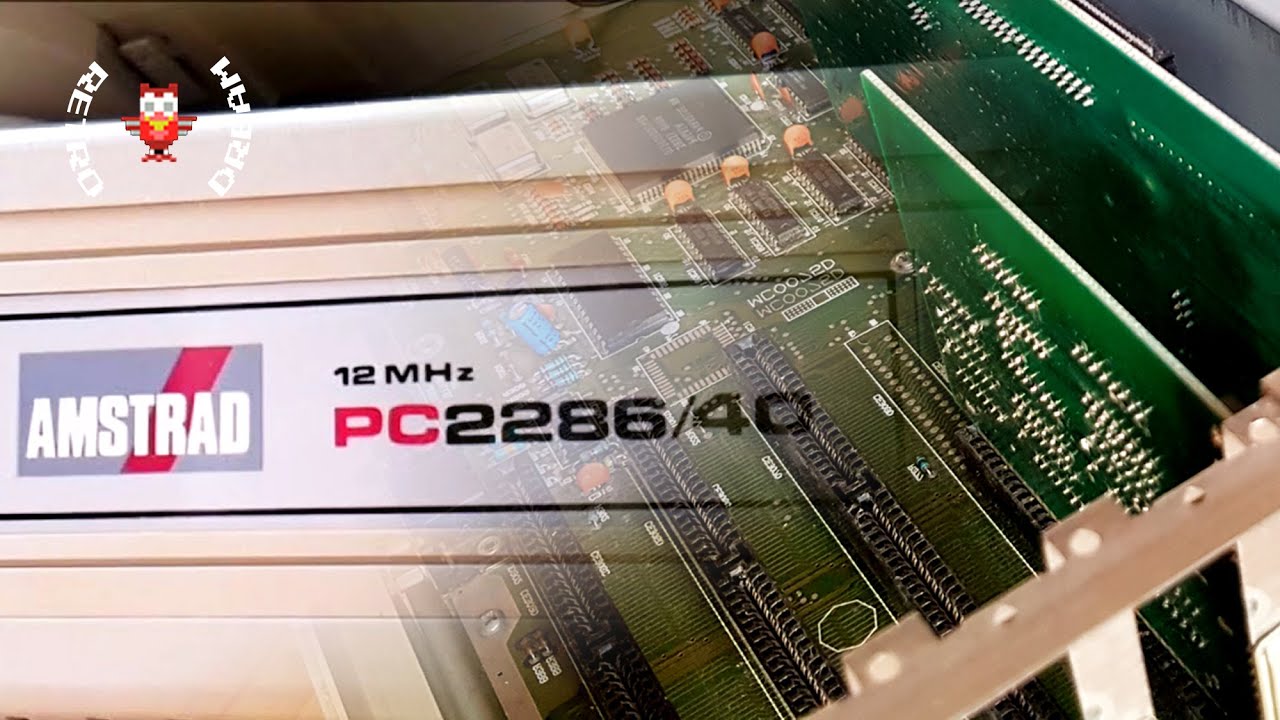 Inside a 1989 Amstrad PC 2286