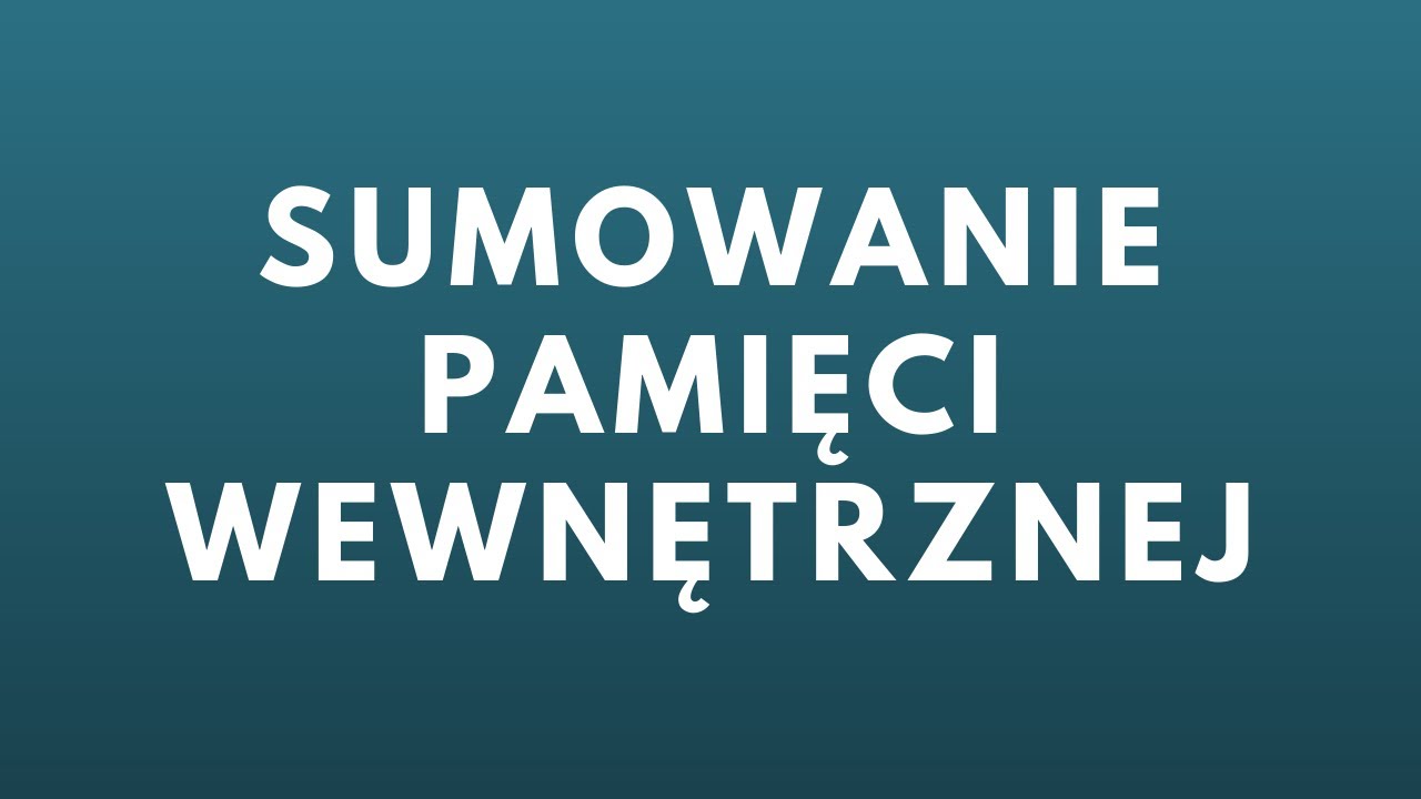 Sumowanie bloku pamięci wewnętrznej - 8051