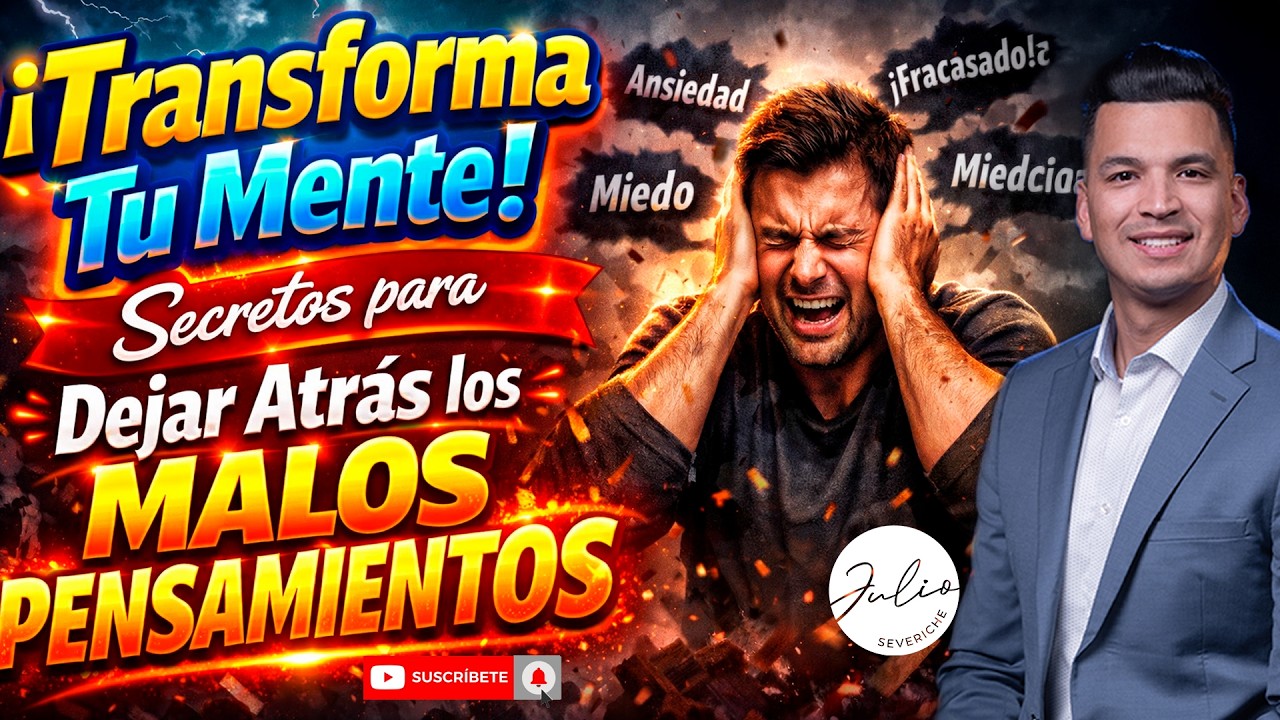 Transforma TU MENTE😭Vence LA TENTACIÓN😭MALOS PENSAMIENTOS😭/INGLES ESPAÑOL-Pastor Julio Severiche 491