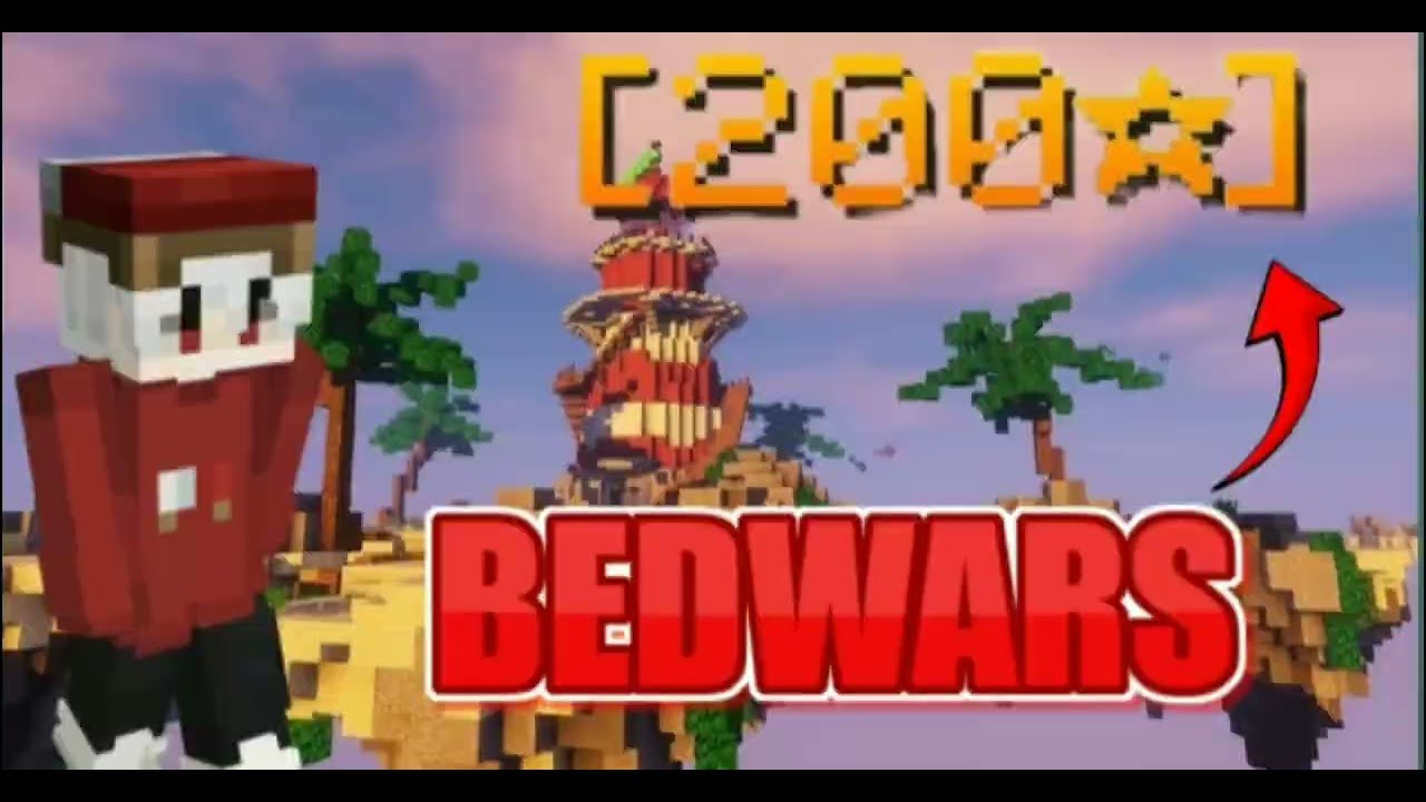 Today I hitting 200 star 🌟 on | CWR NETWORK #minecraft #bedwars #asmr