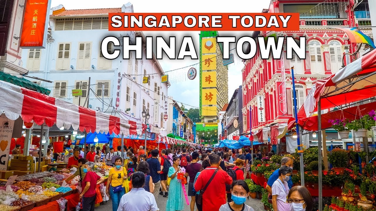Newly Opened Street Market in Chinatown Singapore | CNY 2023