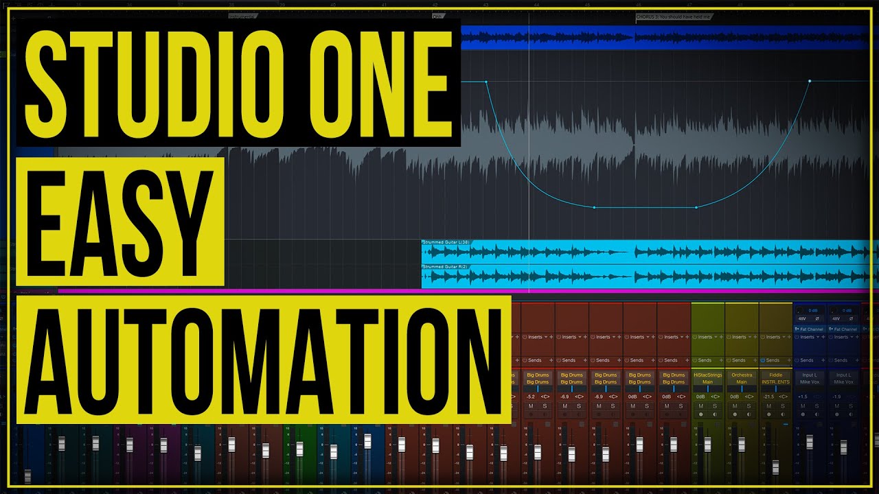 How to use Automation in Studio One