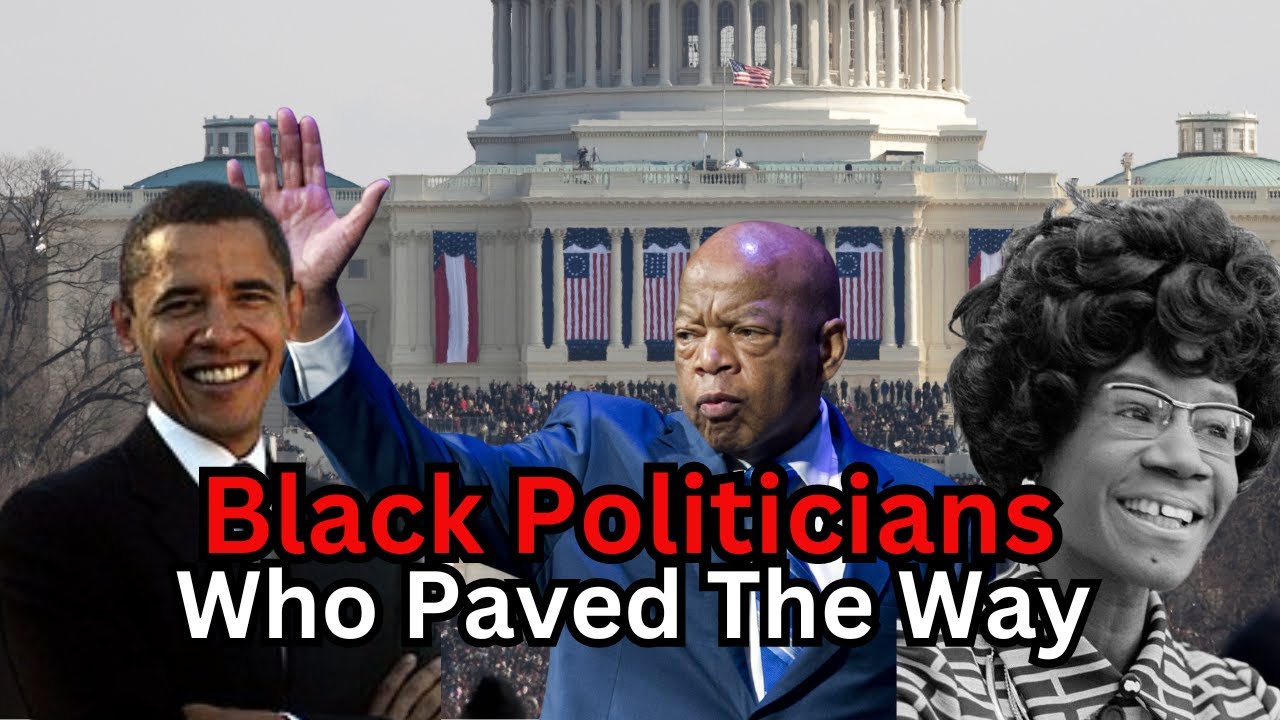 Most Influential Black Politicians in History #blackhistory