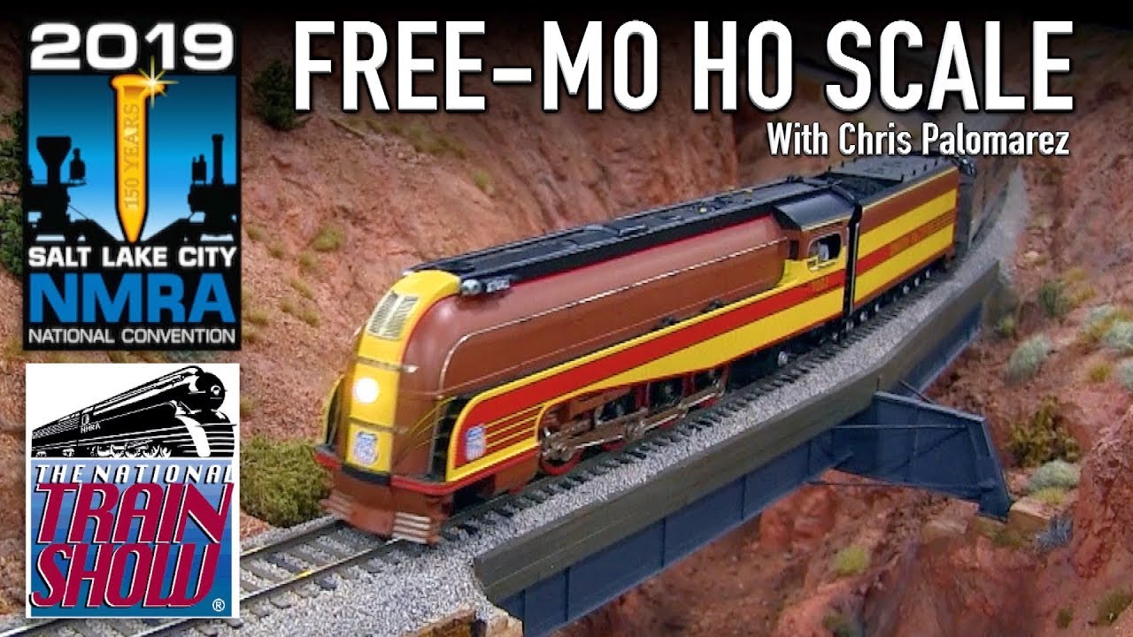 Free Mo HO Scale Modular Model Railroad Layout Tour With Chris Palomarez