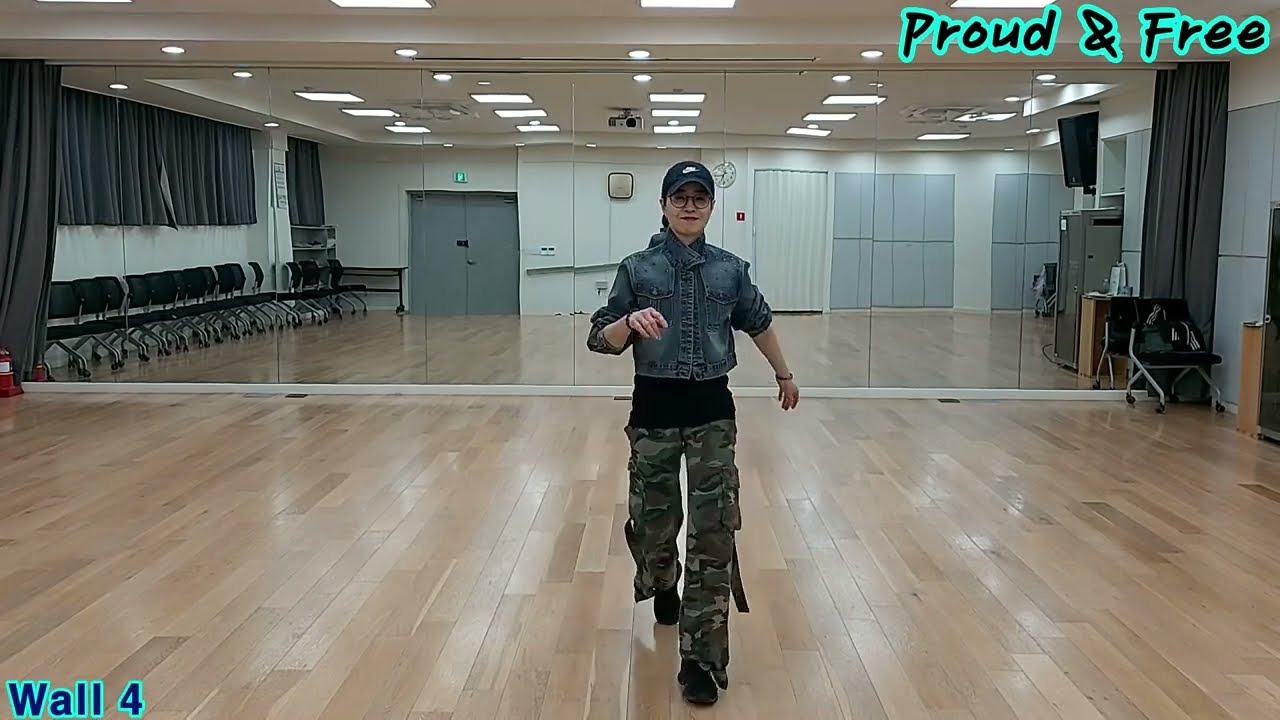 PROUD & FREE LINE DANCE(INTERMEDIATE), Guyton Mundy(January 2026)