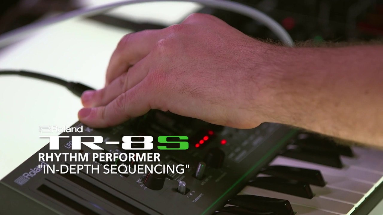 Roland TR-8S: Секвенирование